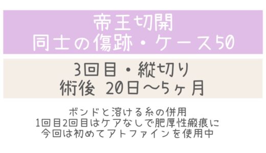 同士の傷跡～ケース50🌸2024/09/11追加