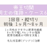 同士の傷跡63・1～8ヶ月